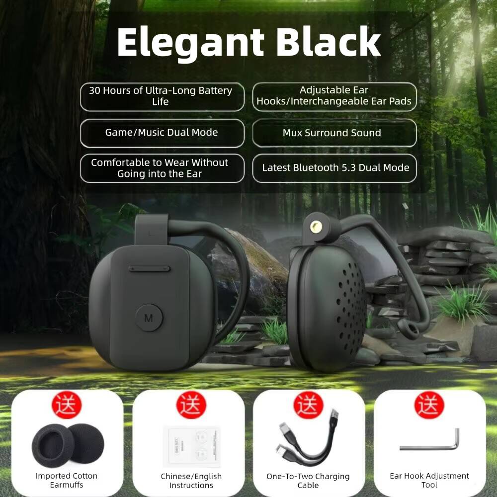 Esports Gaming Earbuds - New OWS Open Ear Wireless Bluetooth