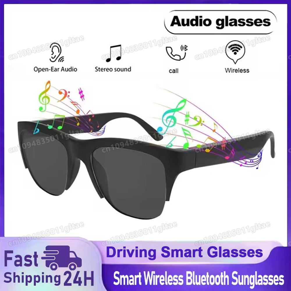 Esports Gaming Headphones - Smart Bluetooth V5.3 Sunglasses Glasses Call