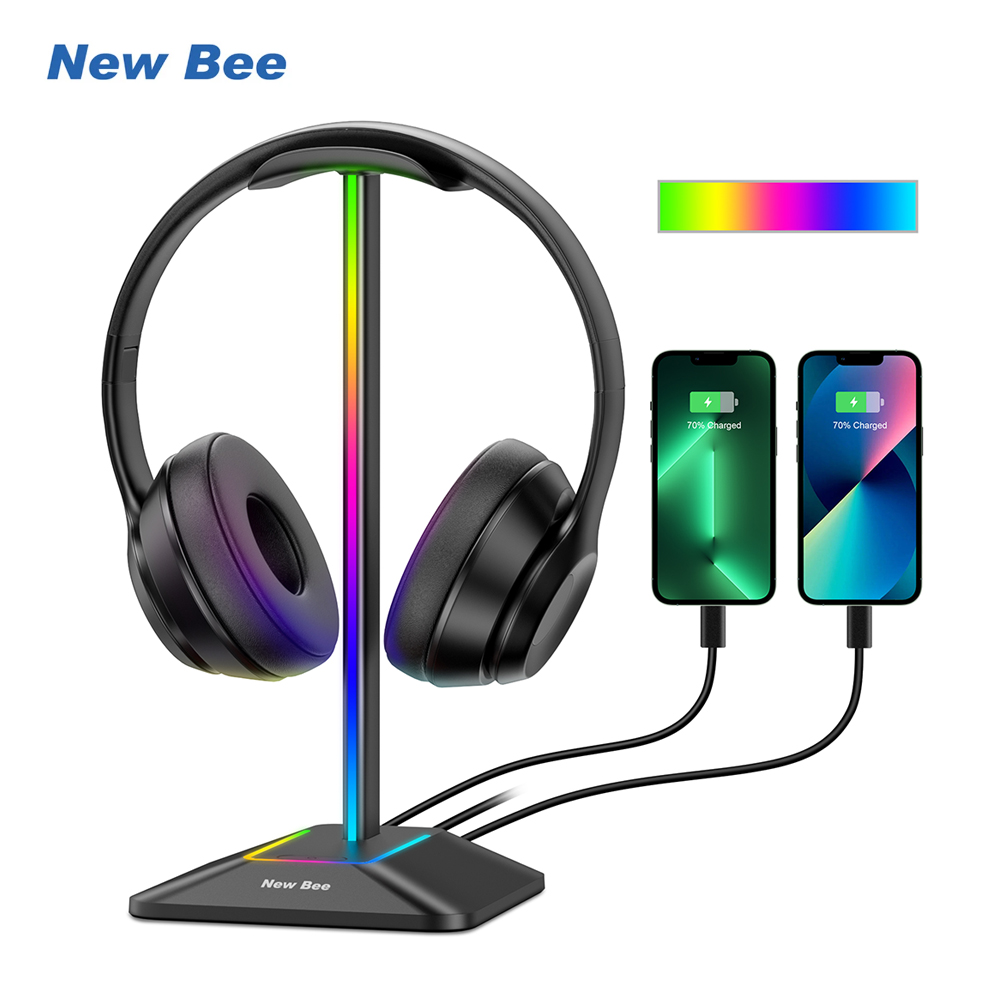 New Bee Z8 RGB Headphones Stan - Esports Gaming Headphones ulasan dan harga