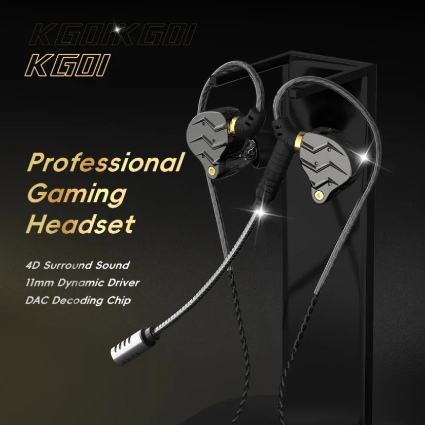 Earbuds with Mic Wired Gaming  - Esports Gaming Earbuds ulasan dan harga