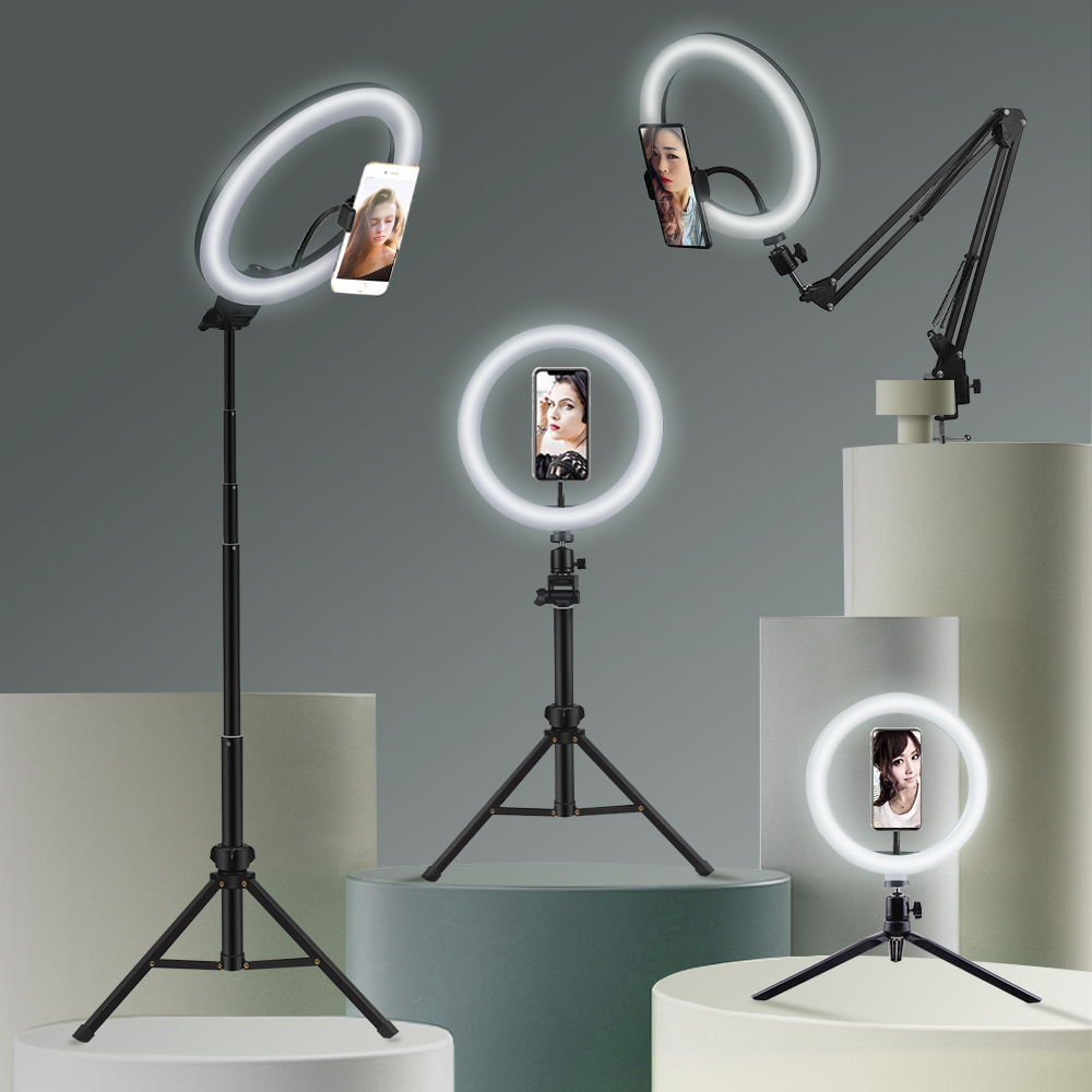 Youtube Shooting Vlog Selfie C - Webcam Ring Light ulasan dan harga