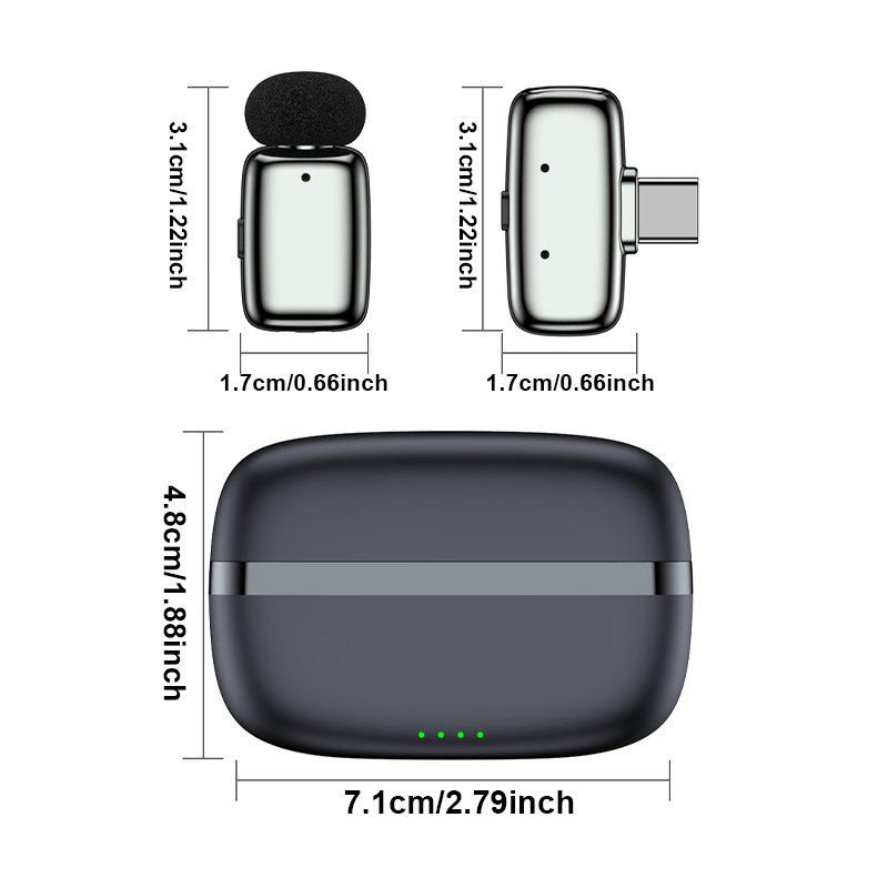 Wireless Lavalier Microphone R - Streaming Mic Condenser ulasan dan harga