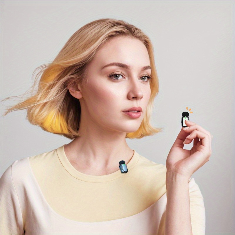 Wireless Lavalier Microphone R - Streaming Mic Condenser ulasan dan harga