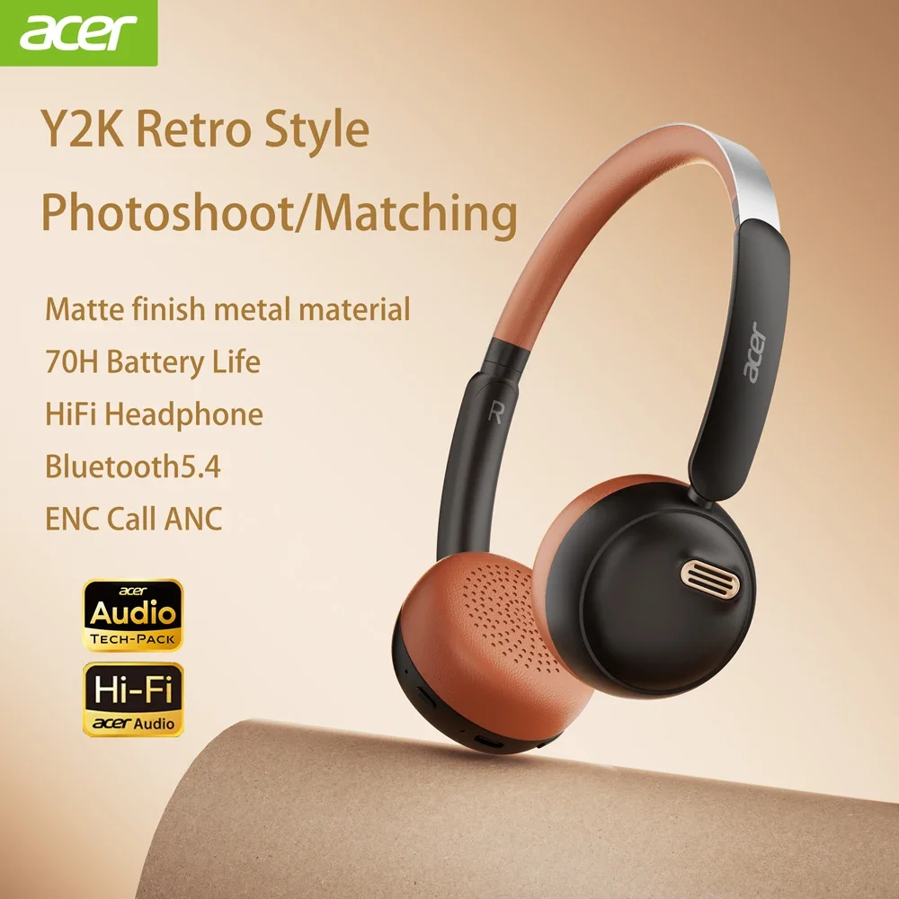 Acer OHW111 Bluetooth Headphon - Esports Gaming Headphones ulasan dan harga