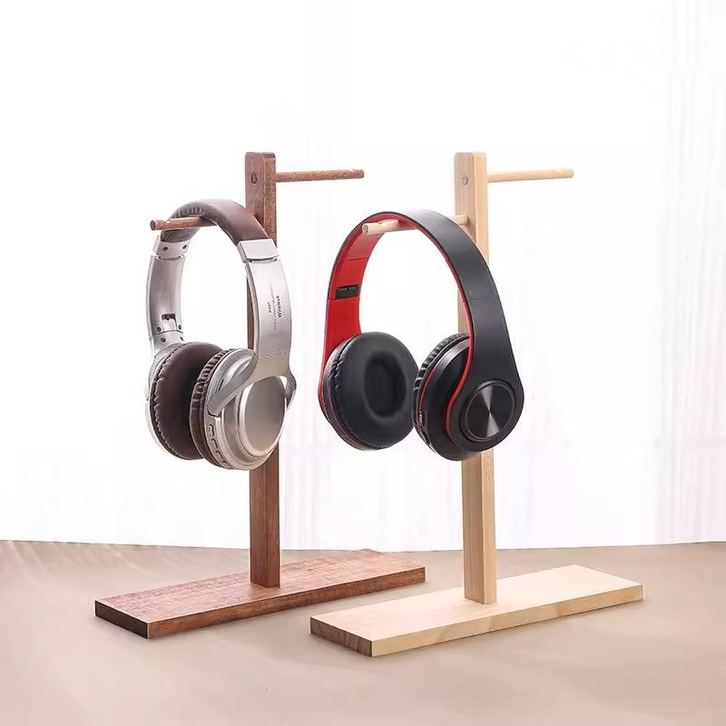 Wood Headphone Stand Earphone  - Esports Gaming Headphones ulasan dan harga