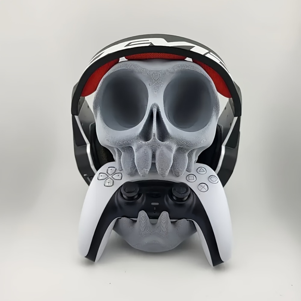 Skull Shaped Controller Stand  - Esports Gaming Headphones ulasan dan harga