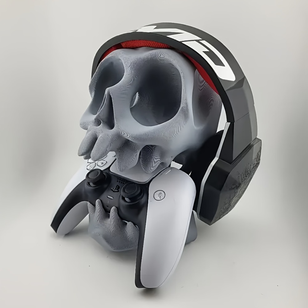 Skull Shaped Controller Stand  - Esports Gaming Headphones ulasan dan harga