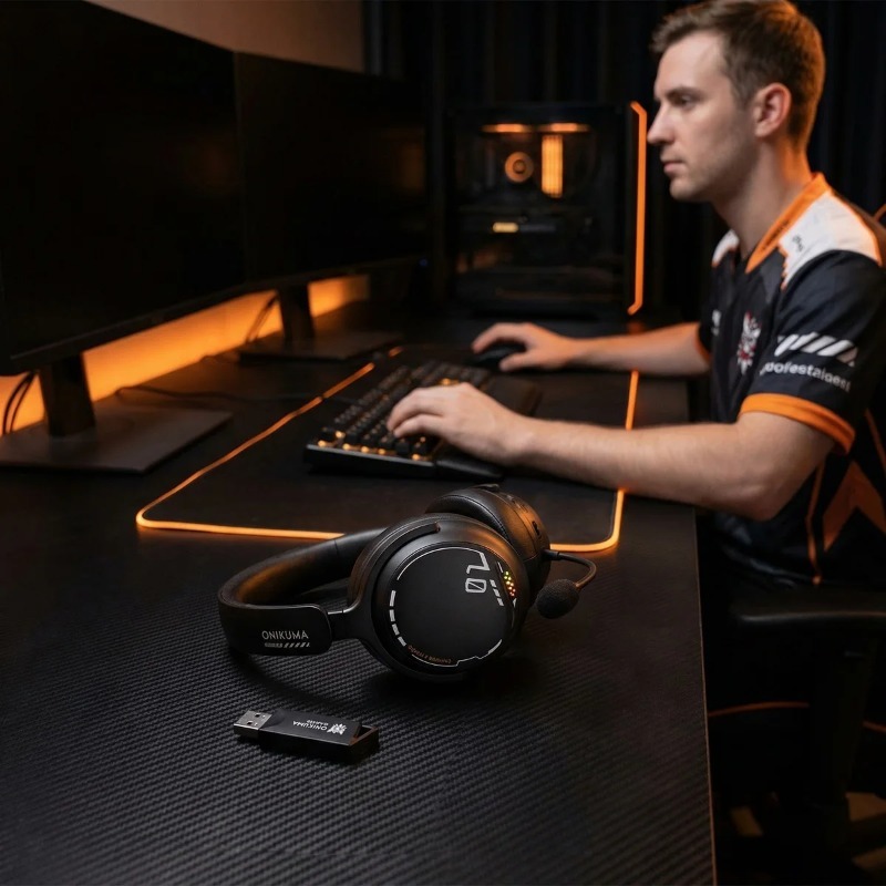 ONIKUMA GT886 Gaming Headset T - Esports Gaming Bar ulasan dan harga