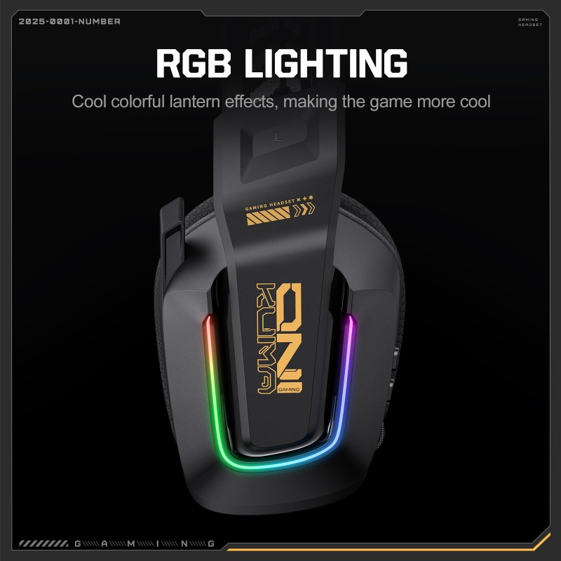 ONIKUMA GT828 Gaming Headset 4 - Esports Gaming Headphones ulasan dan harga