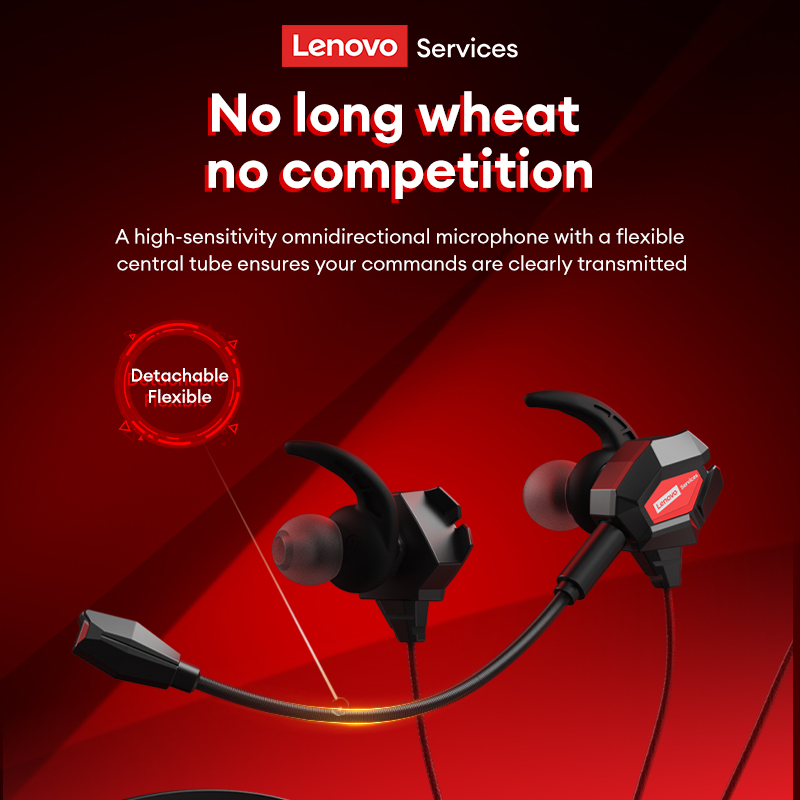 Lenovo Y109 Wired Gaming Heads - Esports Gaming Headphones ulasan dan harga