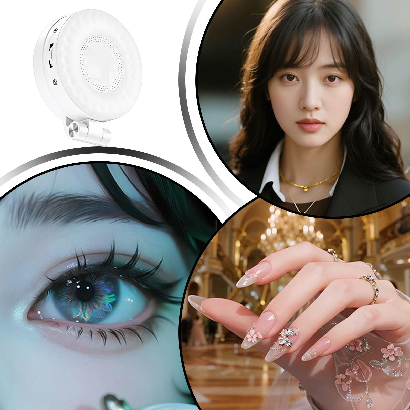 Portable Selfie Light Clip On  - Webcam Ring Light ulasan dan harga