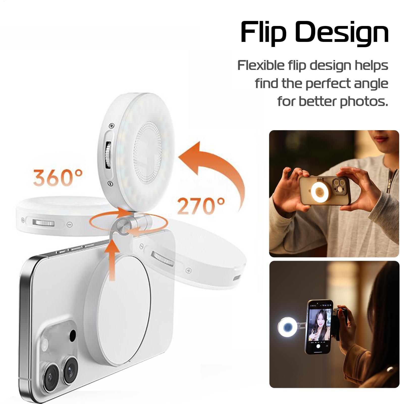Portable Selfie Light Clip On  - Webcam Ring Light ulasan dan harga
