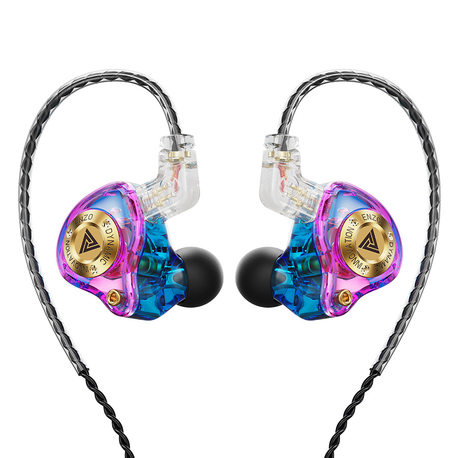 QKZ ENZO PRO In-Ear Wired Head - Esports Gaming Earbuds ulasan dan harga