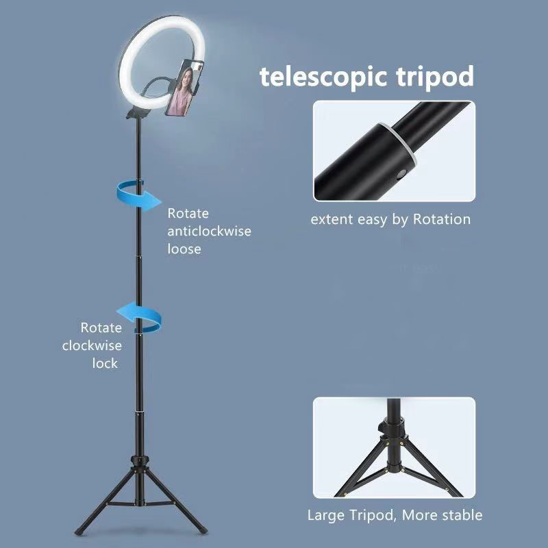 26 33CM Video Lights Dimmable  - Webcam Ring Light ulasan dan harga