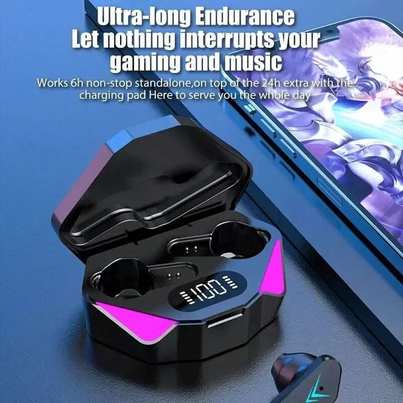 NEW X15 TWS Earphones Bluetoot - Esports Gaming Headphones ulasan dan harga