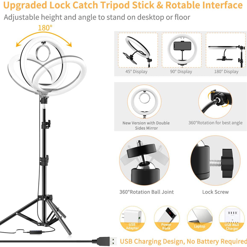 16cm 26cm 33cm LED Ring Lights - Webcam Ring Light ulasan dan harga